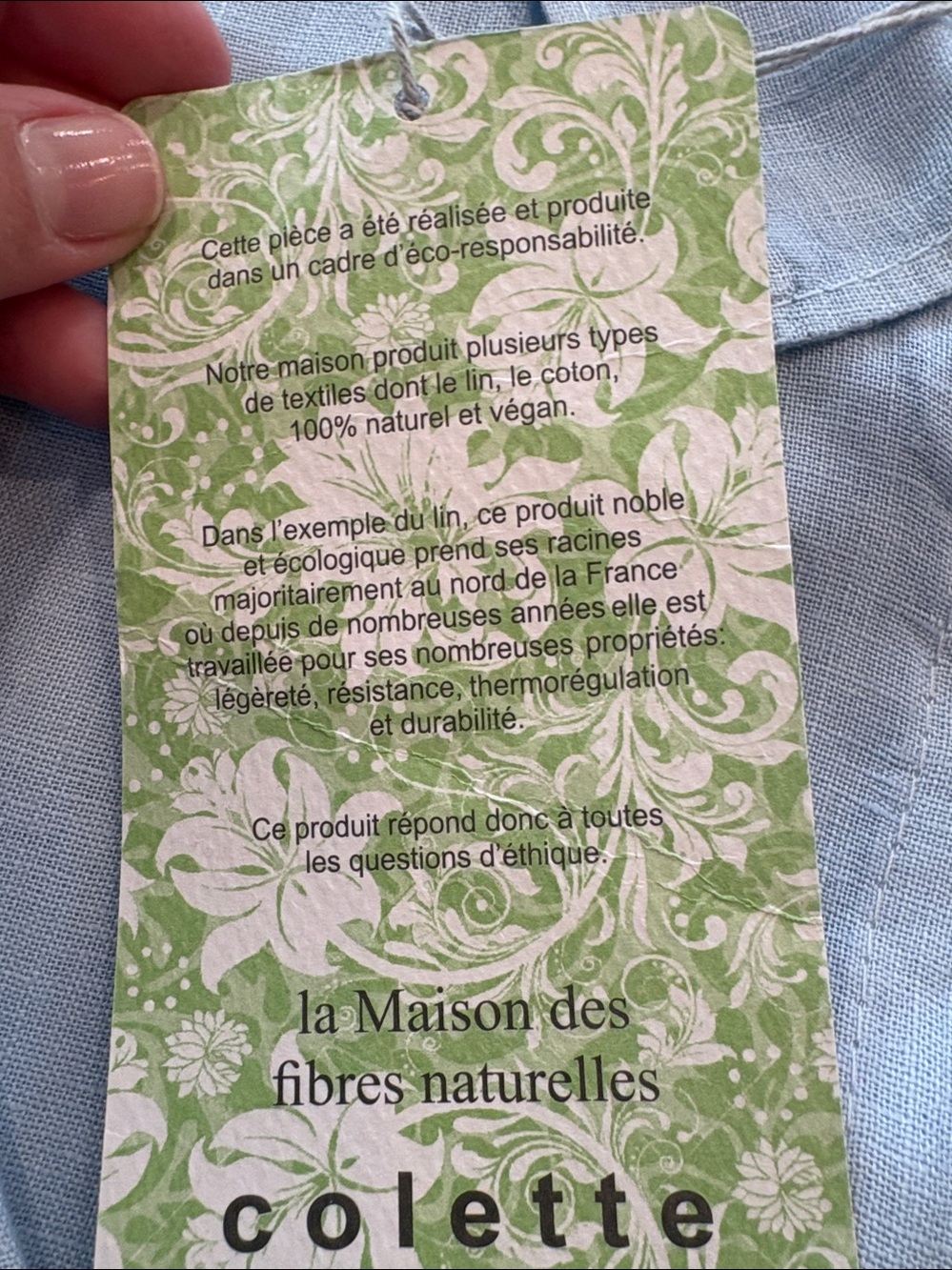 100% French linen - Picture 5 of 7